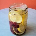 Flat Belly Raspberry Lemon Detox Water