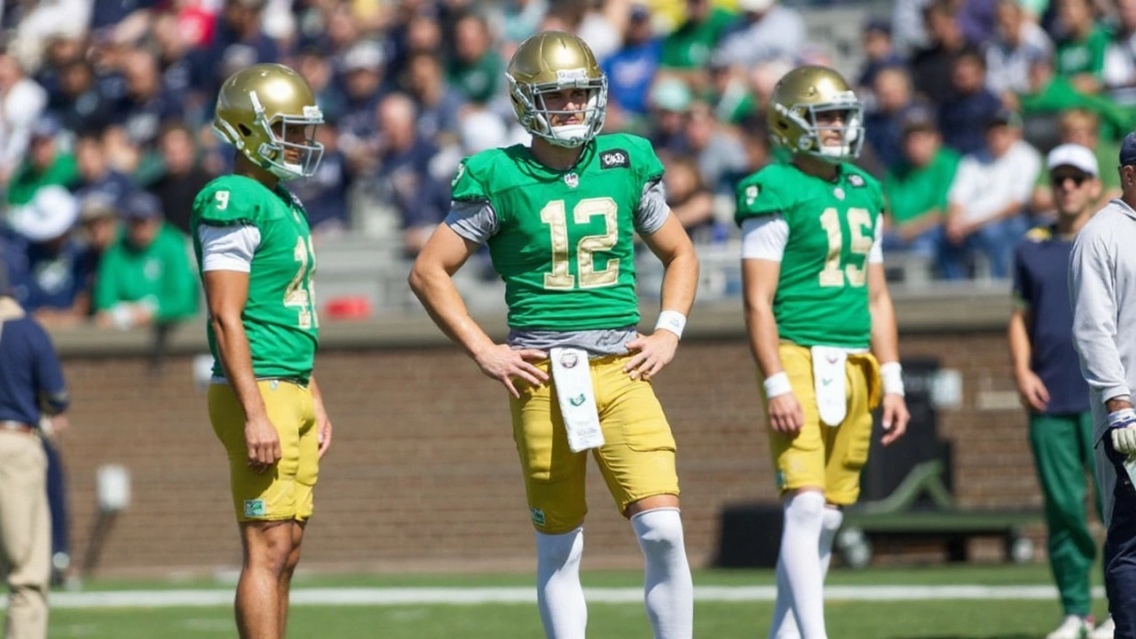 Notre Dame quarterback battle turns 50–50 as Week 1 nears, reshaping camp storylines across contenders