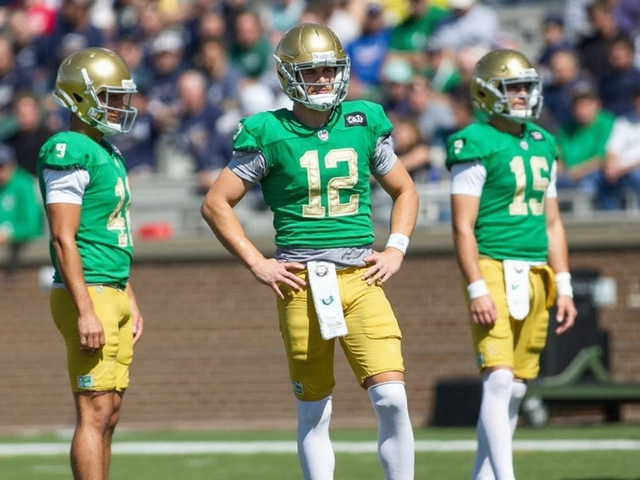 Notre Dame quarterback battle turns 50–50 as Week 1 nears, reshaping camp storylines across contenders