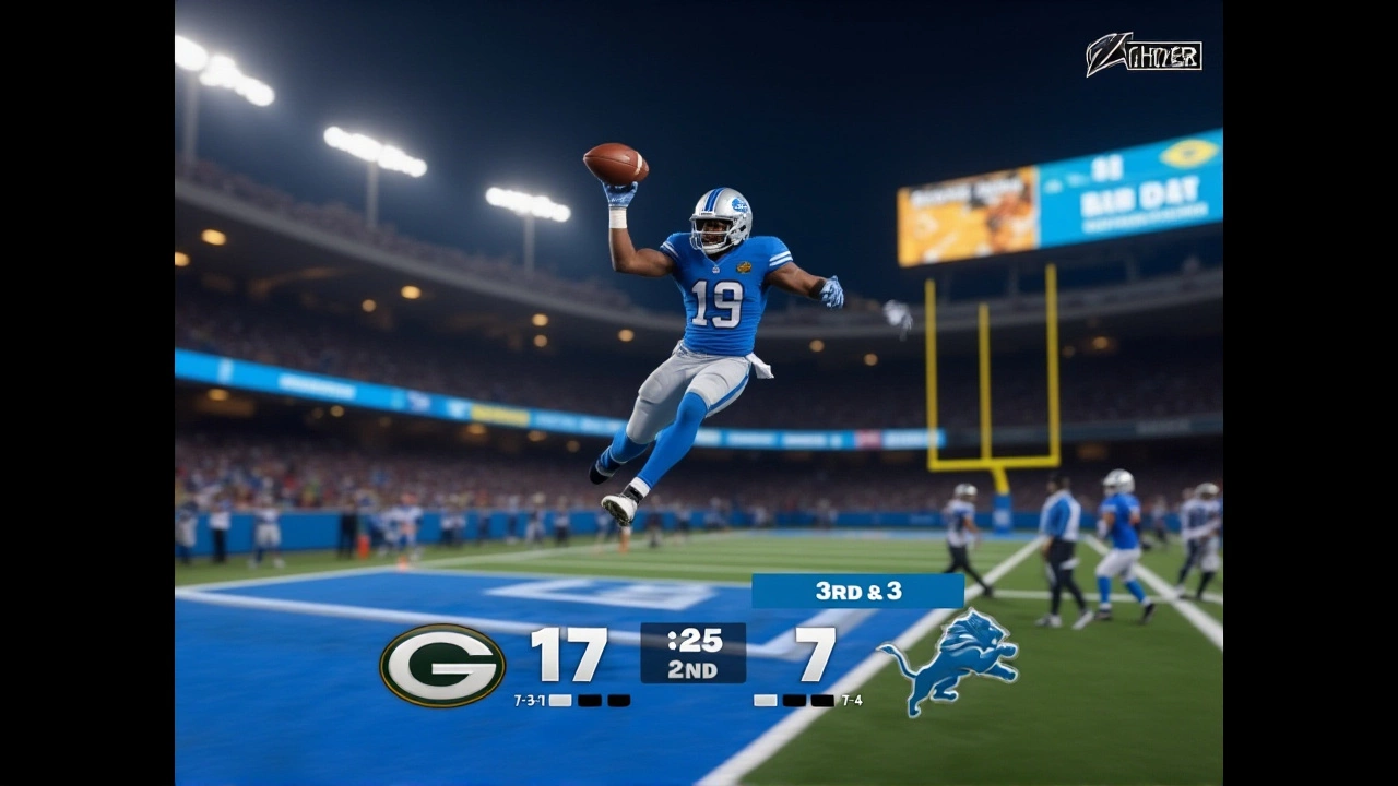 Williams’ Spin-Cycle TD Not Enough as Lions Fall to Packers 31-24 on Thanksgiving