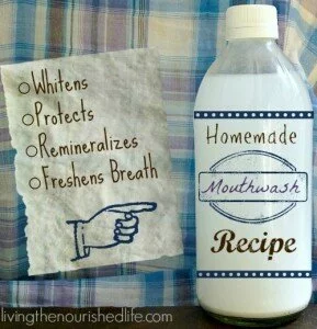Homemade Mouthwash Recipe for Whitening and Remineralizing