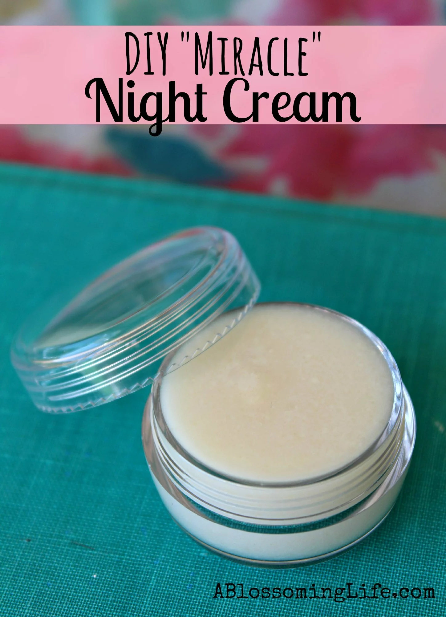 DIY Anti-Aging Miracle Night Cream