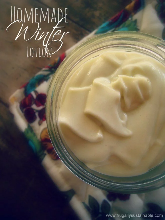 How To Make Moisturizing Winter Lotion