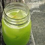 How To Make A Ginger Cucumber Detox Drink