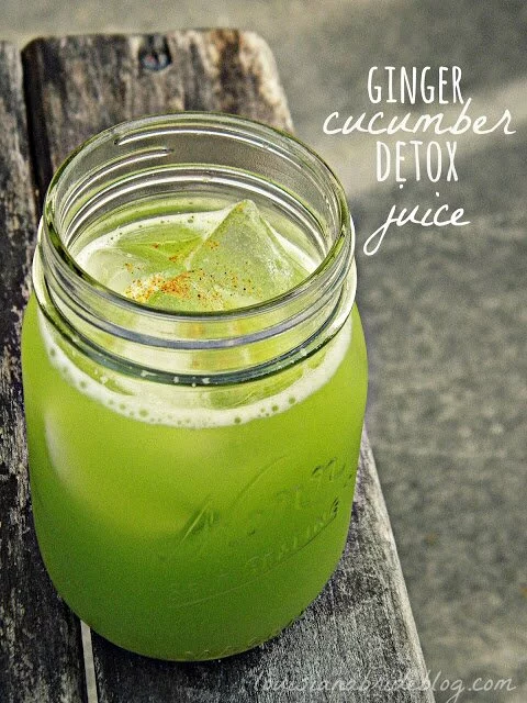 How To Make A Ginger Cucumber Detox Drink