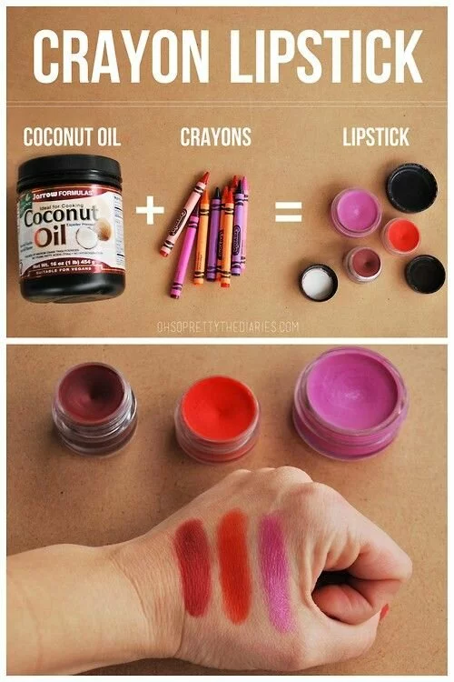 How To Make Lipstick From Crayons