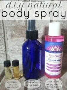 Make Your Own Natural Body Spray
