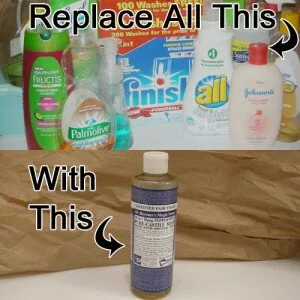How To Replace Household Products With Castile Soap