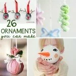 26 Adorable Christmas Ornaments That You Can Make