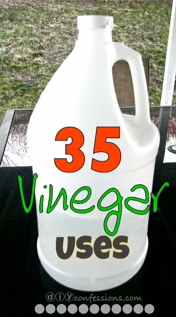 35 Amazing Uses for Vinegar...Seriously what does this stuff not do?