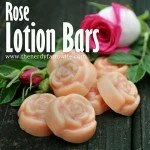 How To Make Rose Lotion Bars