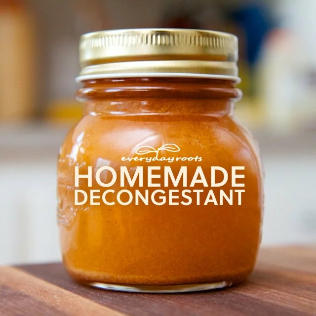Homemade Spicy Cider Decongestant and Expectorant