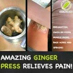 Amazing Ginger Compress Relieves Pain