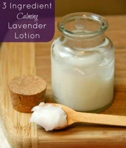 DIY 3 Ingredient Calming Lavender Lotion