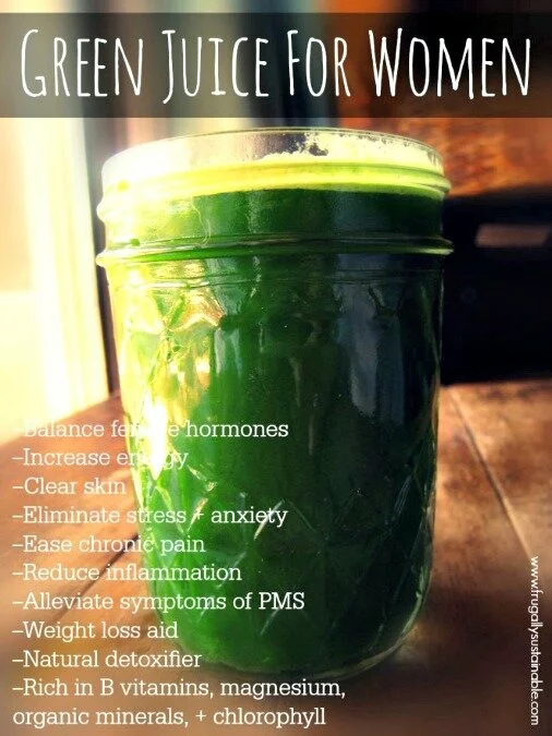 Green Juice for Women – A Balancing Juicing Recipe